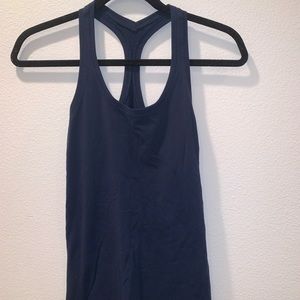 Dark Blue Lululemon Tank